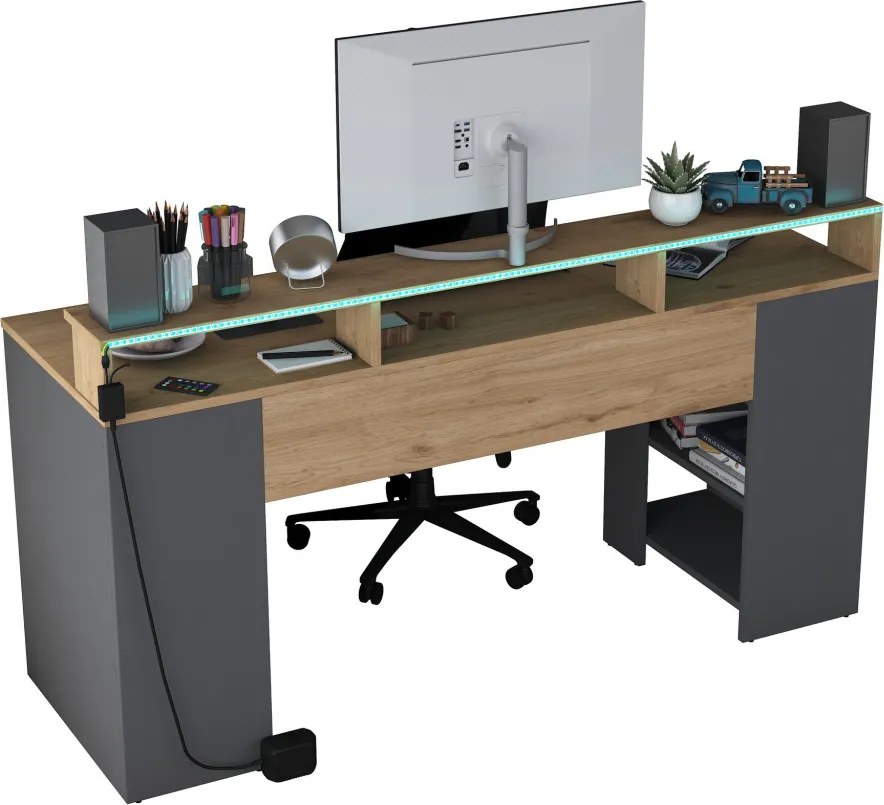 Recepciós pult, 160 cm