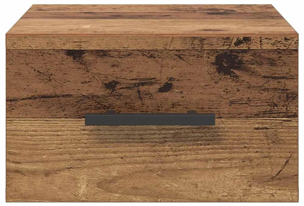 Éjjeliszekrény Falra szerelhető Régi fa 35 x 35 x 20 cm Faanyag