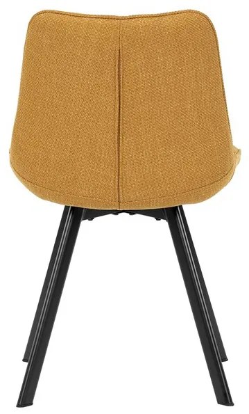 Étkezőszék sárga szövettel. HC-465 YEL2