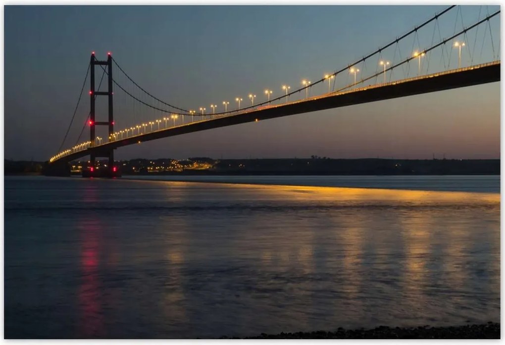 Poszterek 155x105 Híd lámpákkal