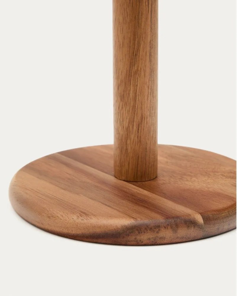 Natúr színű fa papírtörlő tartó ø 15 cm Nukha – Kave Home