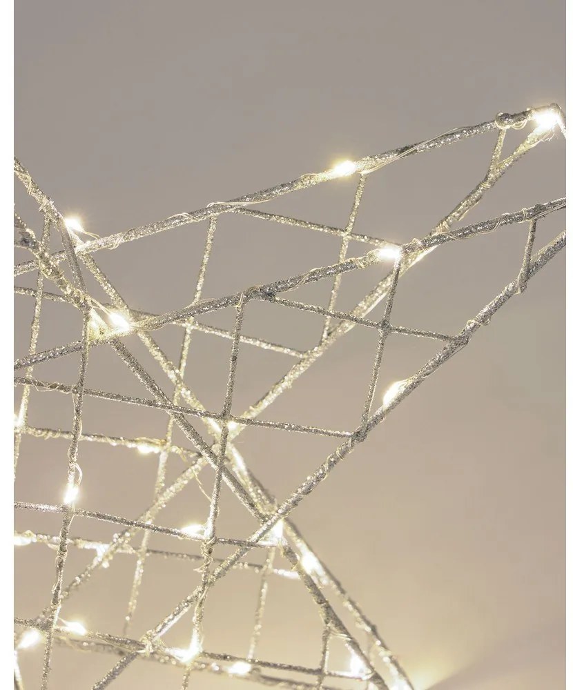 Világosszürke fénydekoráció Orazia – Kave Home