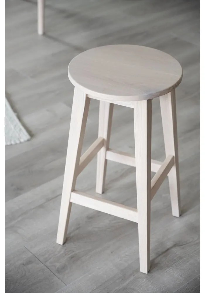 Fekete tölgyfa bárszék 65 cm Austin - Rowico