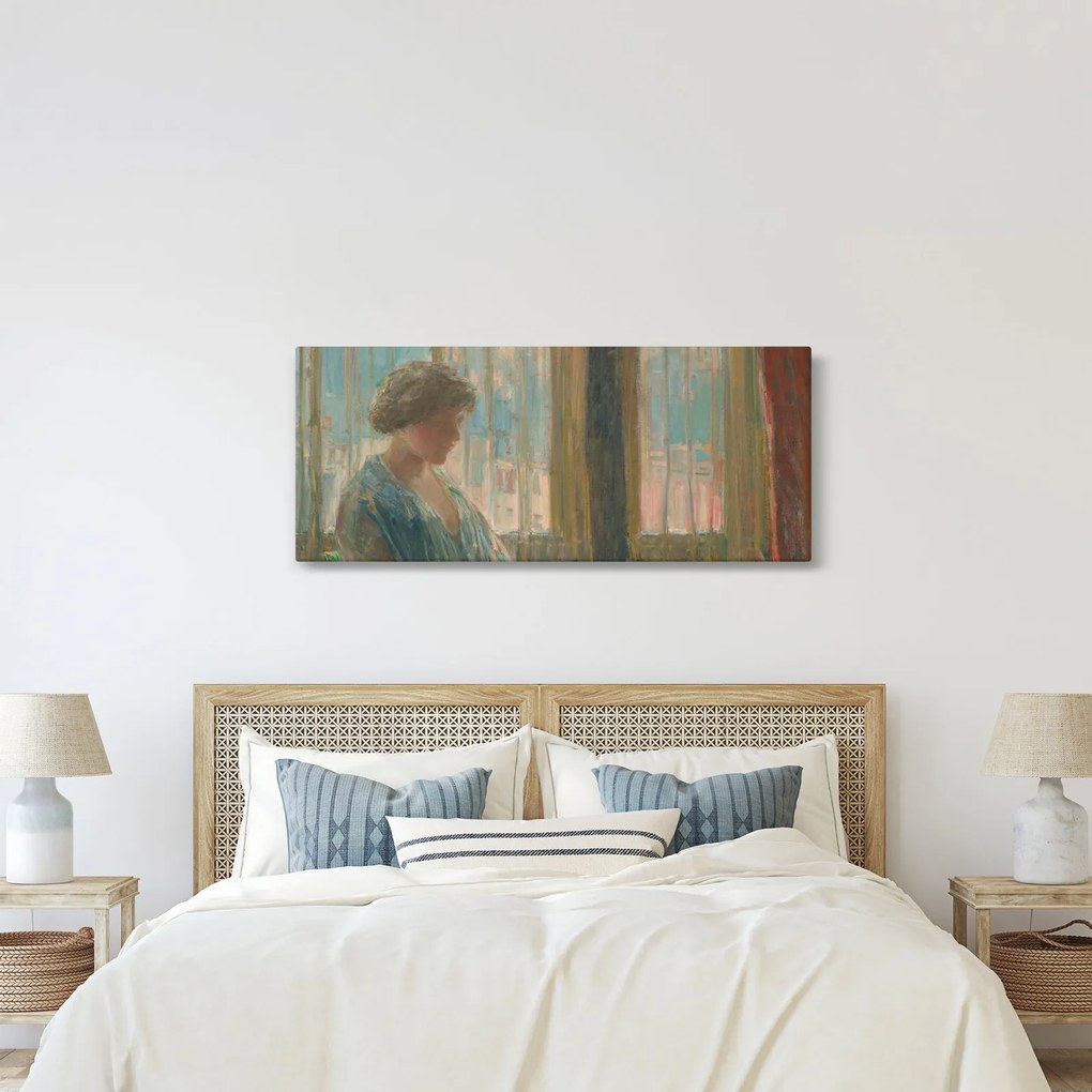 Kép - Childe Hassam, The New York Window, reprodukciók (120x50 cm)