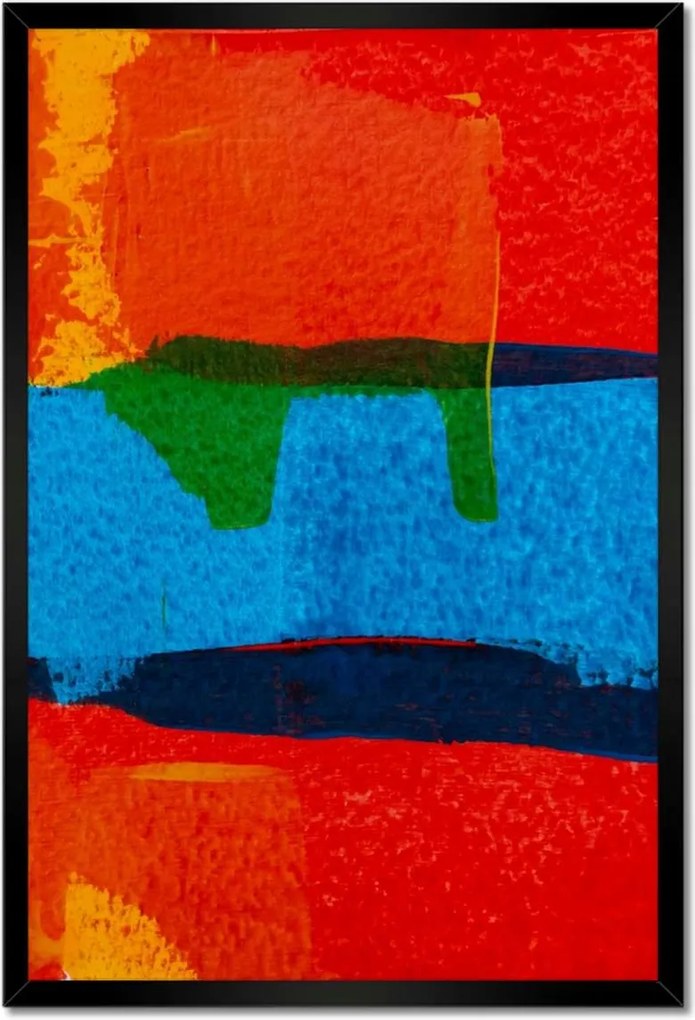 Poszterek keretben 40x60 Absztrakt Pajzs