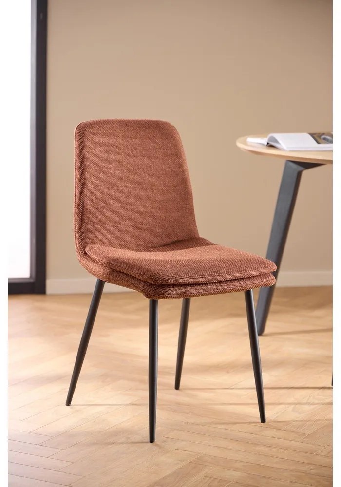 Terrakotta színű étkezőszék Becca – Actona