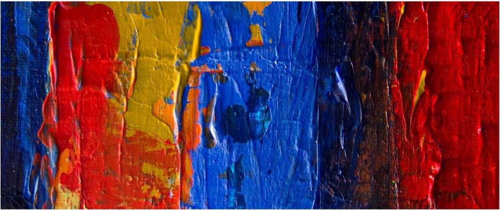 Festői szinek képe (120x50 cm)