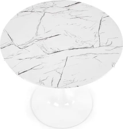 Denver étkezőasztal fehér 80cm