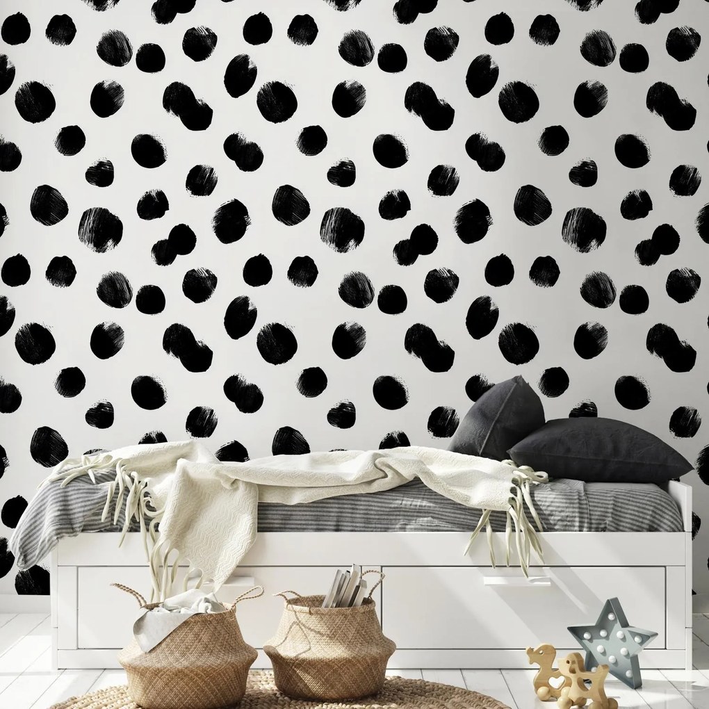 Fotótapéta - Fekete foltok (147x102 cm)