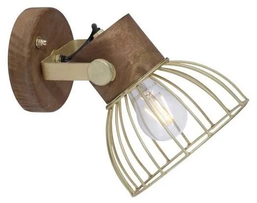 Leuchten Direkt 11486-60 - Fali spotlámpa ALAMI 1xE27/25W/230V