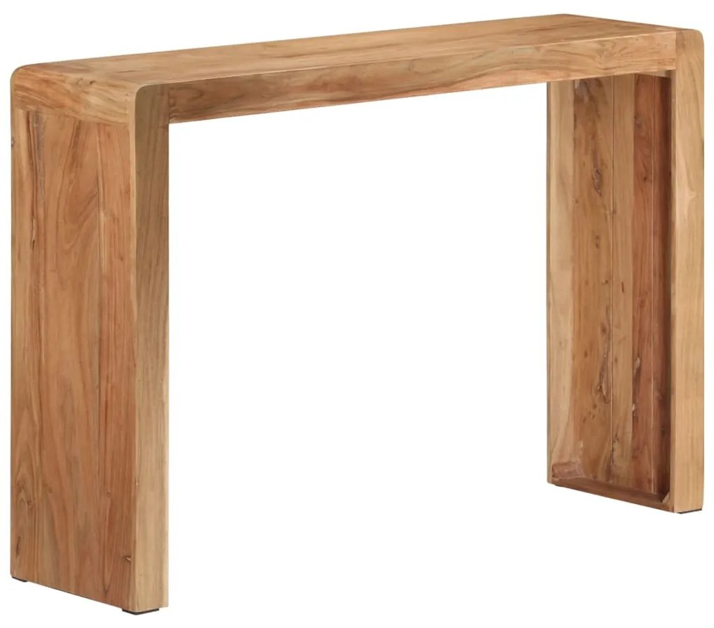 tömör akácfa tálalóasztal 110x30x76 cm