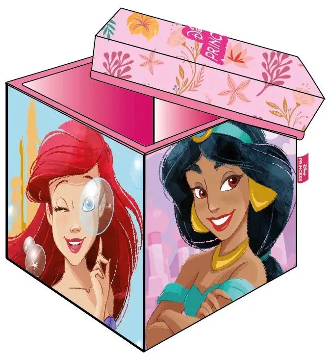 Disney Hercegnők Four Realms játéktároló 30×30×30 cm