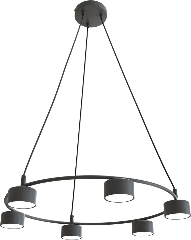 Emibig modern függeszték starlit fekete emi1372/6