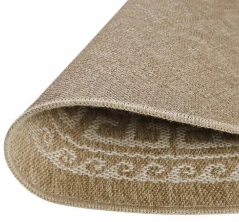 Comilla 0887 beige darab szőnyeg, átmérő: 160 cm, 160 cm átmérőjű