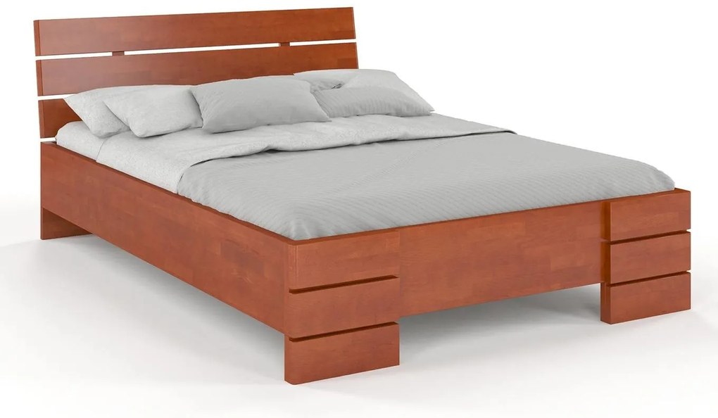 Franciaágy 160 cm Lorenskog High (bükk). 800250
