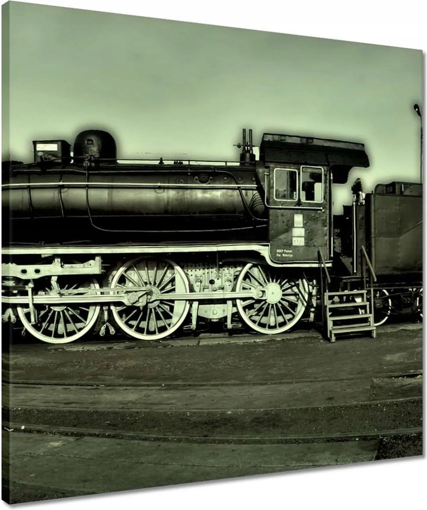 Vászonkép 50x50 Gőzmozdony OK1-322