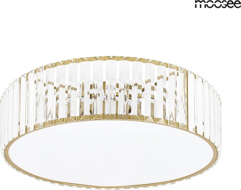 KING HOME MSE010100366 CROWN Kristály Mennyezeti Lámpa Fehér, Arany LED IP20