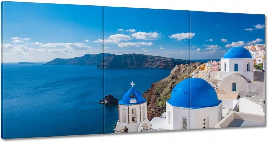 Festmények 120x60 Santorini