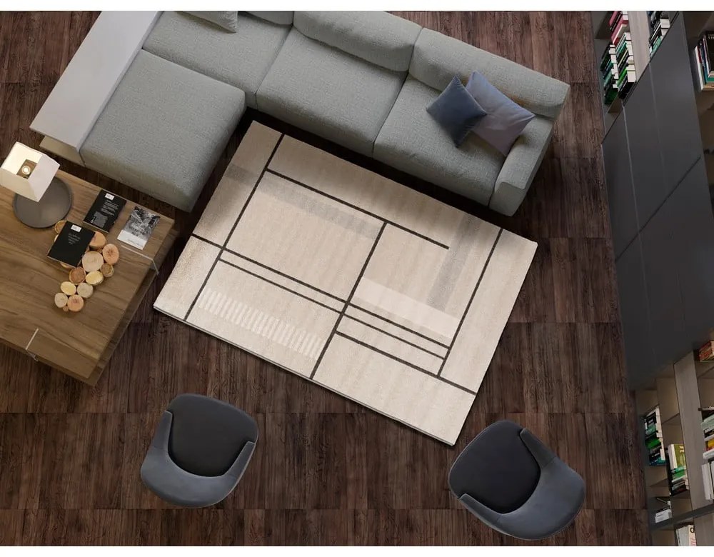 Bézs szőnyeg 120x170 cm Domus – Universal