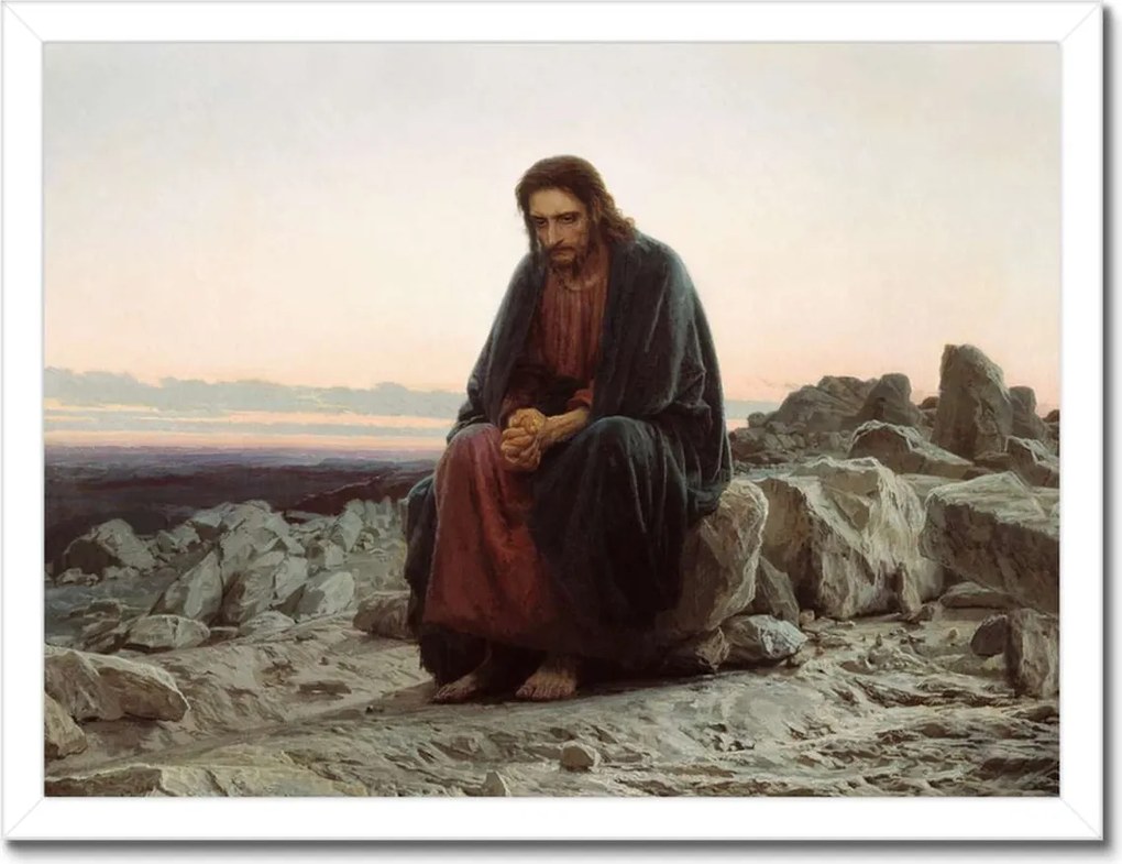 Poszterek keretben 40x30 Jézus Kert Ima