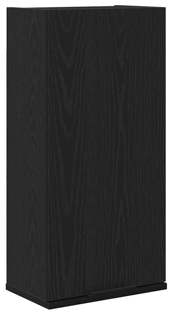 fekete tölgyfa fali szekrény 32 x 20 x 67 cm