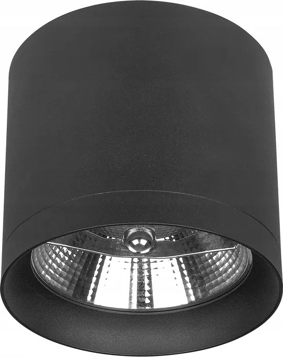 Falra Szerelhető Led Mennyezeti Lámpatest GU10 AR111 IP20 Fekete