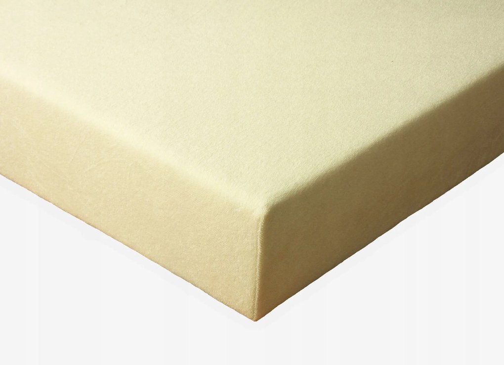 Frottír lepedő gumis 220x200 Frottír