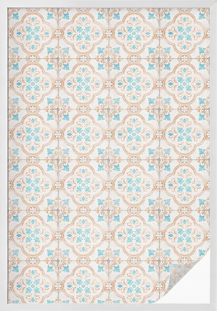 Öntapadós Ablakfólia Adatvédelem Rusztikus csempe 100x146