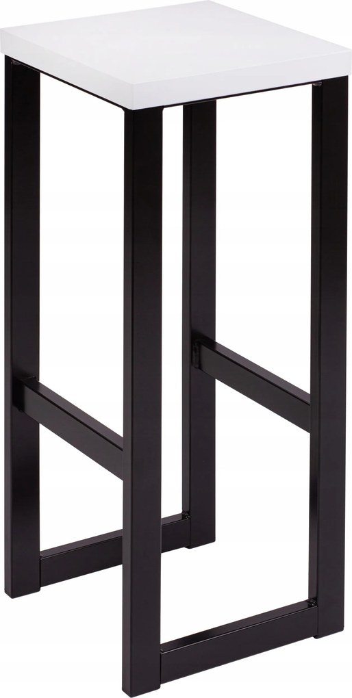 Hoker loft fém fa 76 cm szék, zsámoly