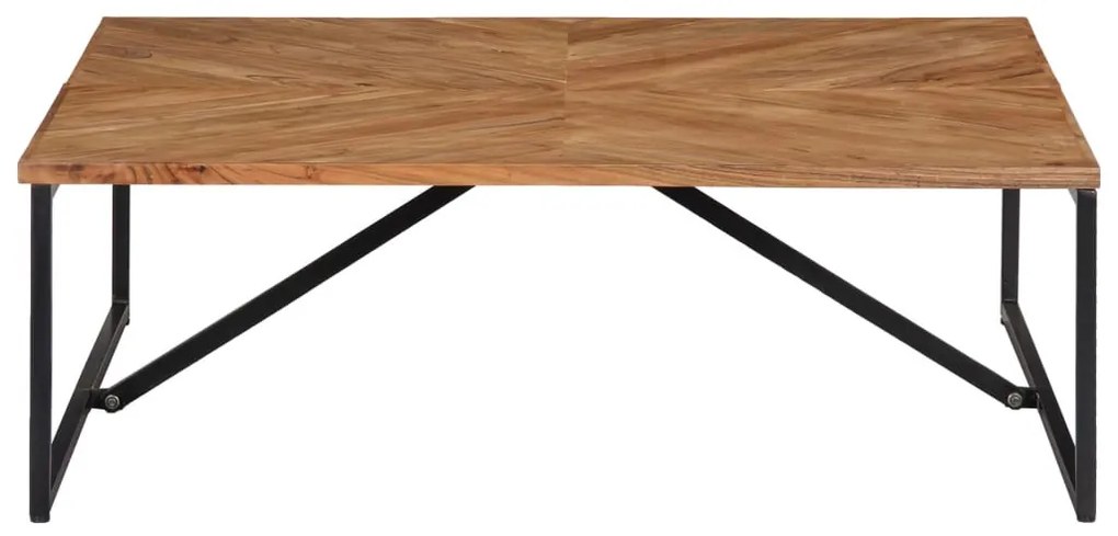 Tömör akácfa dohányzóasztal 110 x 110 x 36 cm