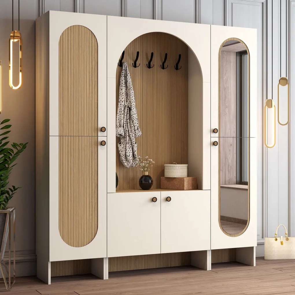 Palermo Klm - Cream, Oak
