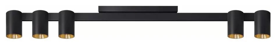 Spotlámpa MARIBEL 5xGU10/10W/230V fekete