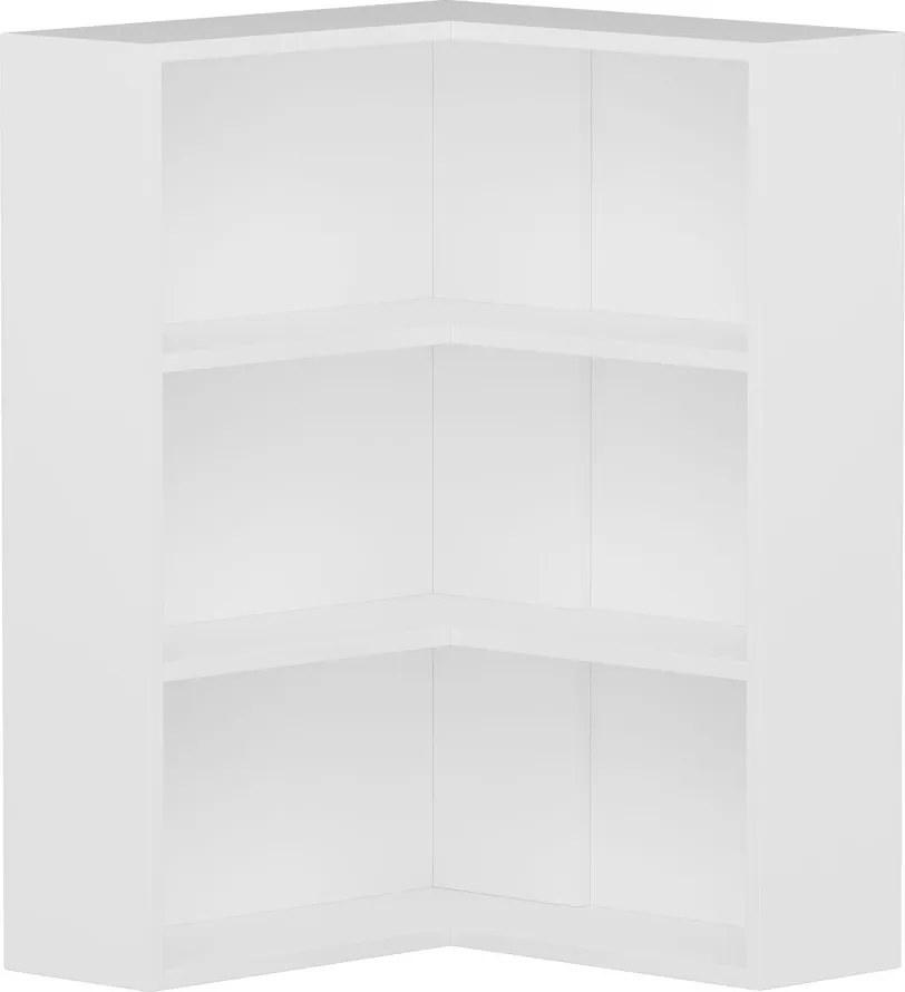 Adel könyvespolc, fehér, 60×60 cm – TR506MNR1538