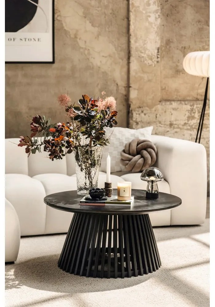 Szürke bársony sarokkanapé (jobb oldali-heverő résszel) Cube – Bonami Selection