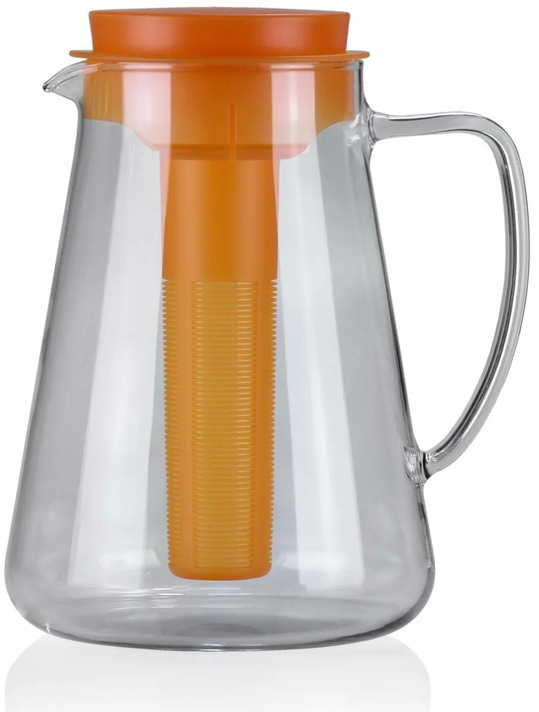 Tescoma Teo 2,5 l szűrővel és hűtővel ellátottkancsó, narancssárga