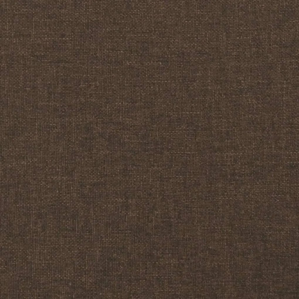 sötétbarna szövet fejtámla 80 x 5 x 78/88 cm