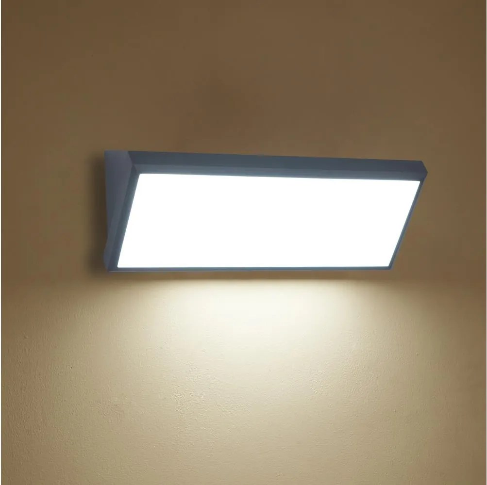 Brilagi - LED kültéri fali lámpatest TRIANGLE LED/42W/230V 3000/4000/6500K antracit IP65