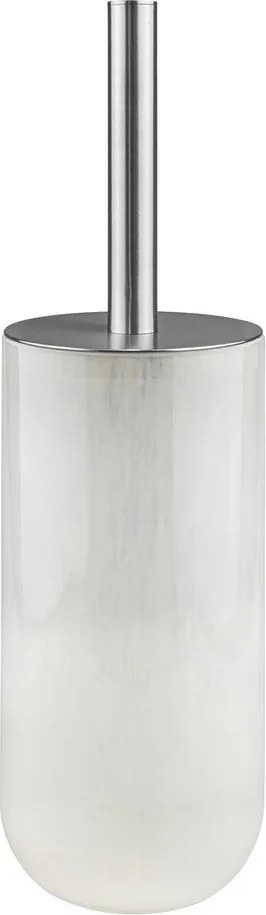 Krémszínű üveg WC-kefe Opal – Mette Ditmer Denmark