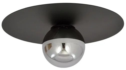 Mennyezeti lámpa SOLAR 1xE14/10W/230V fekete/szürke