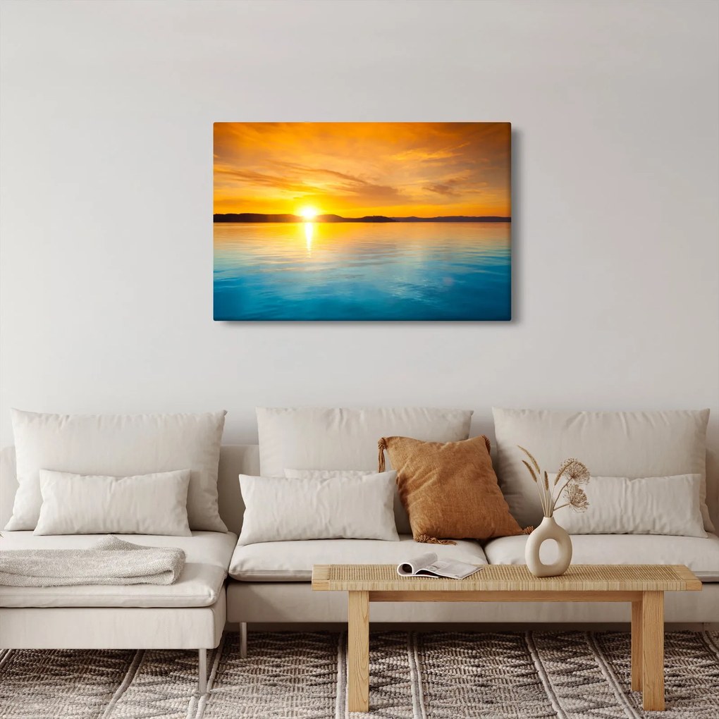 Napkelte képe (90x60 cm)