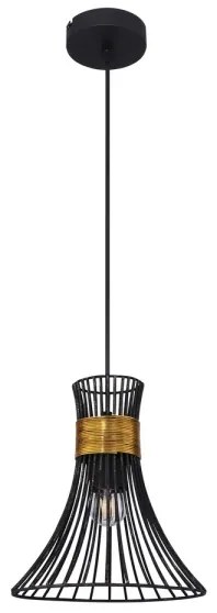 Globo 54814H - Csillár zsinóron PURRA 1xE27/60W/230V