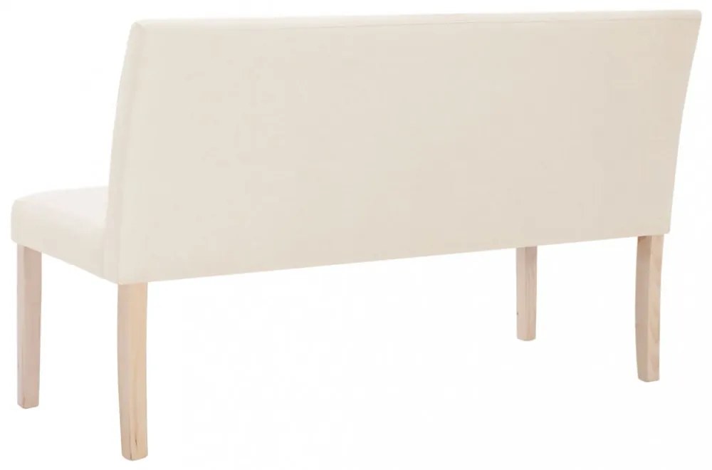krémszínű poliészter pad 139,5 cm