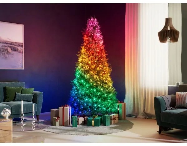 Twinkly TWKS200RGB-G - LED RGB Dimmelhető karácsonyi lánc 200xLED 14 m USB Wi-Fi