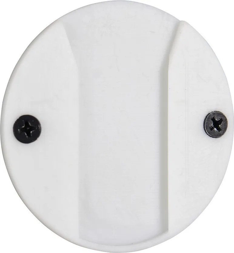 Fehér USB üveg LED fali lámpa ø 15,5 cm Earl – Reality