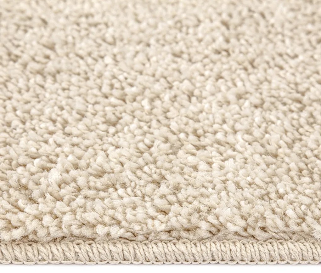 Puhaszőnyeg Magas Pile Krém 160x160 cm PP