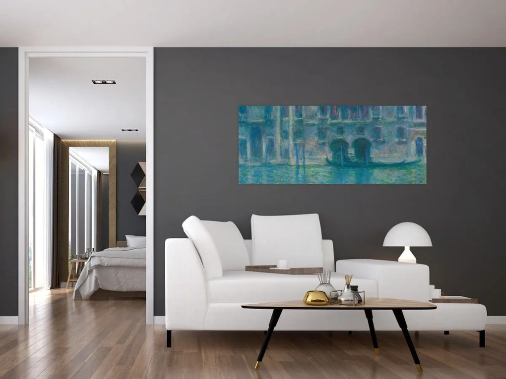 Kép - Claude Monet, Palazzo da Mula, Venice, reprodukciók (120x50 cm)