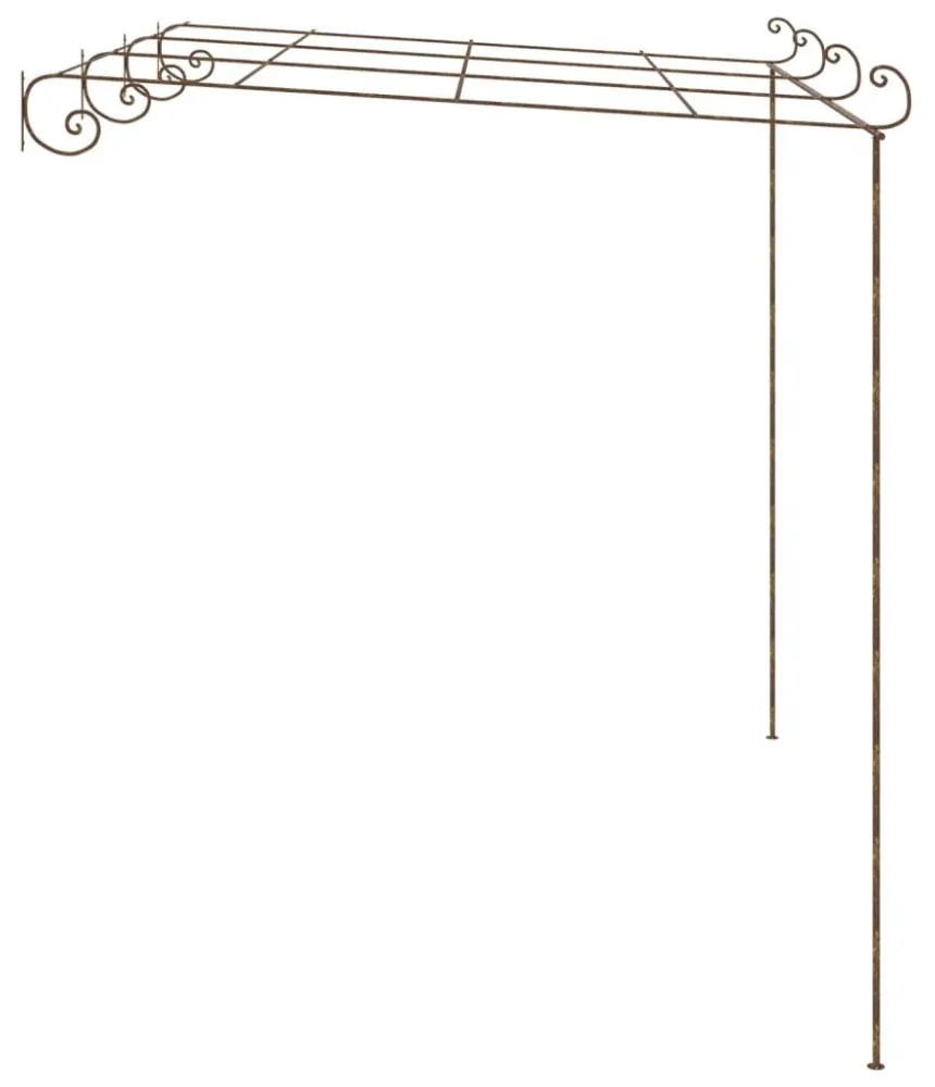 antik barna vas kerti pergola 4 x 3 x 2,5 m