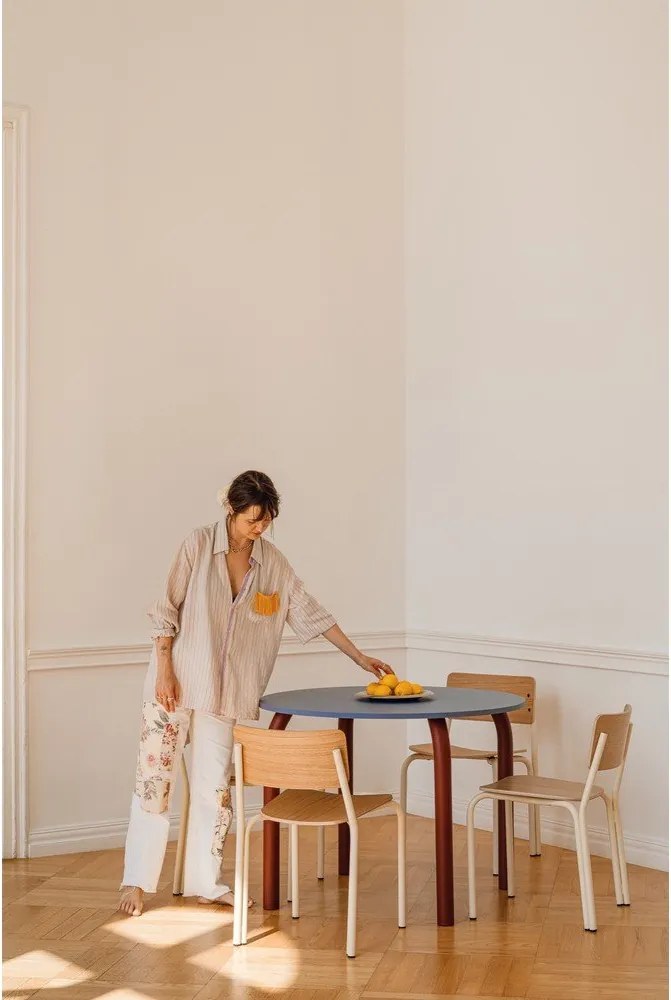 Kerek étkezőasztal ø 100 cm Meko – noo.ma