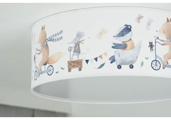 Duolla - LED gyerek mennyezeti lámpa CORTINA LED/26W/230V, 40 cm, 4000K