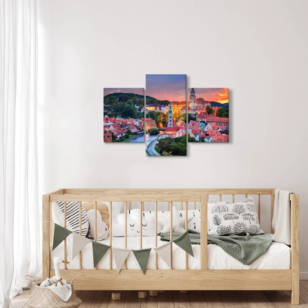 Kép - Český Krumlov (90x60 cm)